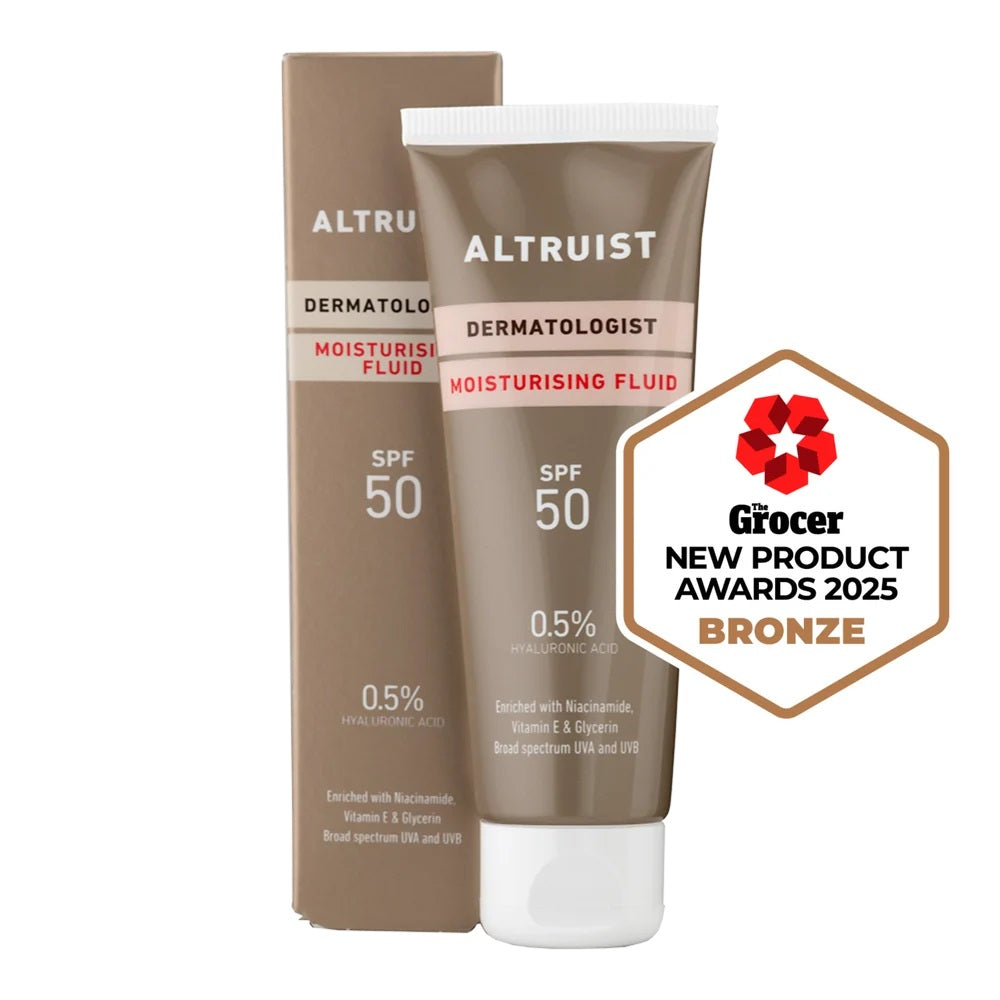 Altruist Moisturising Fluid SPF50 Face Cream - 50ml