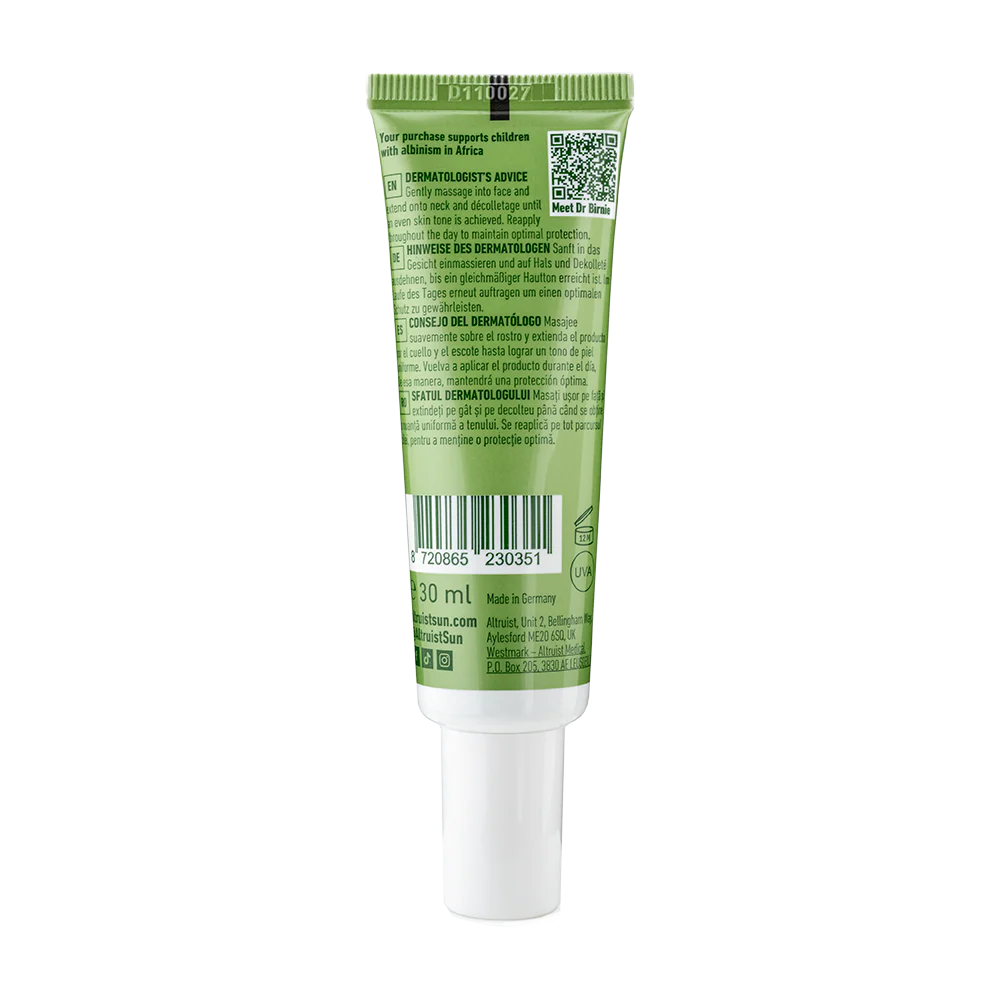 Altruist Anti Redness & Pigmentation Light SPF50 Tinted Facial Moisturiser 30ml