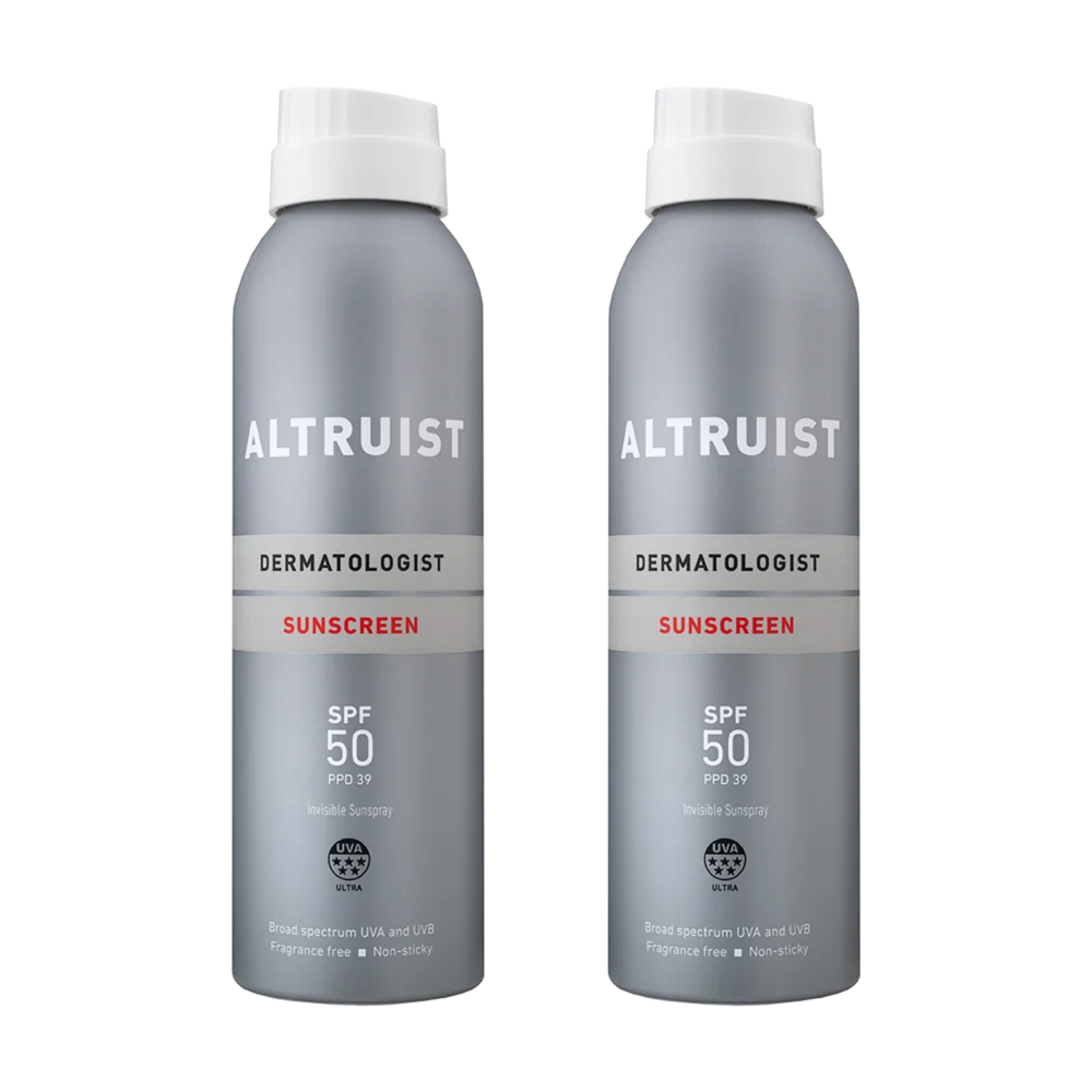 Altruist Invisible Sunspray SPF50 SPF 50 Spray Sunscreen UVA & UVB - 200ml X 2