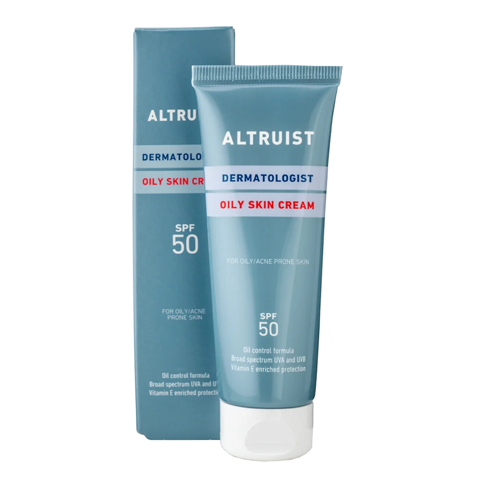 Altruist Oily Skin Cream SPF50 Sunscreen Acne Prone - 50ml