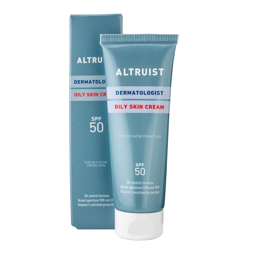 Altruist Oily Skin Cream SPF50 Sunscreen Acne Prone - 50ml