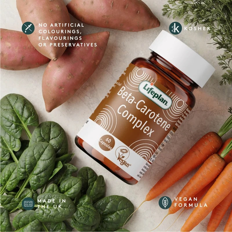 Lifeplan Beta Carotene Complex Vegan - 60 Capsules