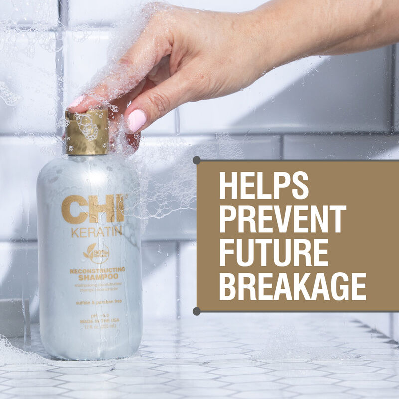 CHI Keratin Reconstructing Shampoo - 12 Ounces - 355ml