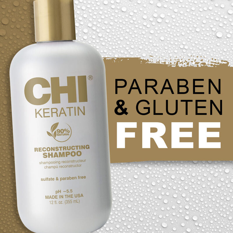 CHI Keratin Reconstructing Shampoo - 12 Ounces - 355ml