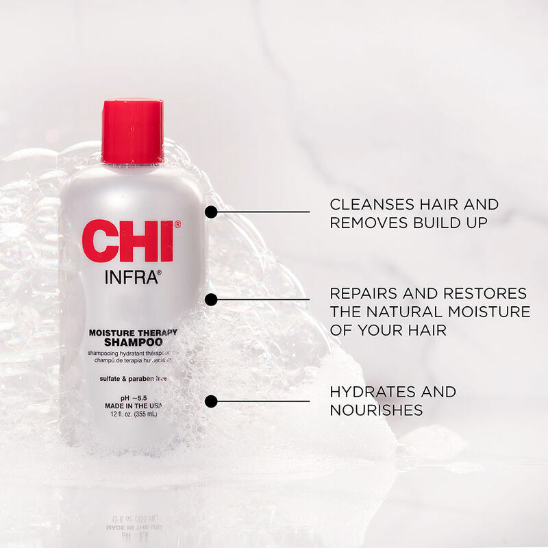 CHI Infra Moisture Therapy Shampoo - 12 Ounces ( 355ml )
