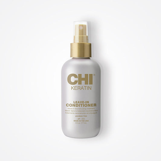 CHI Keratin Hair Leave-In Conditioner Help Rebuild Cuticle - 6 Ounces - 177ml