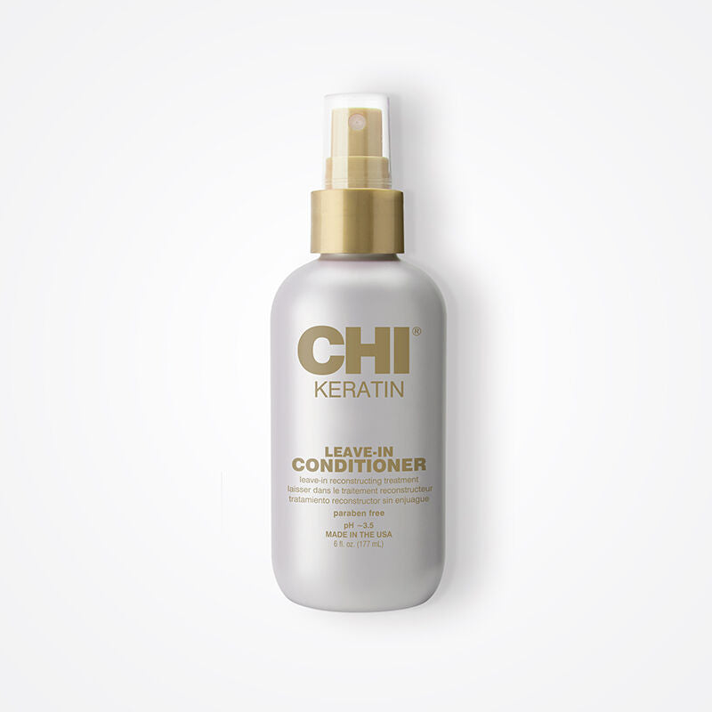CHI Keratin Hair Leave-In Conditioner Help Rebuild Cuticle - 6 Ounces - 177ml