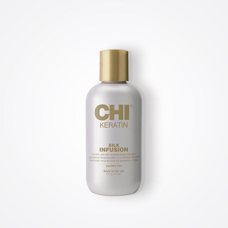 CHI Keratin Silk Infusion Hair Serum Rebuild Revive Protect - 6 Ounces - 177ml