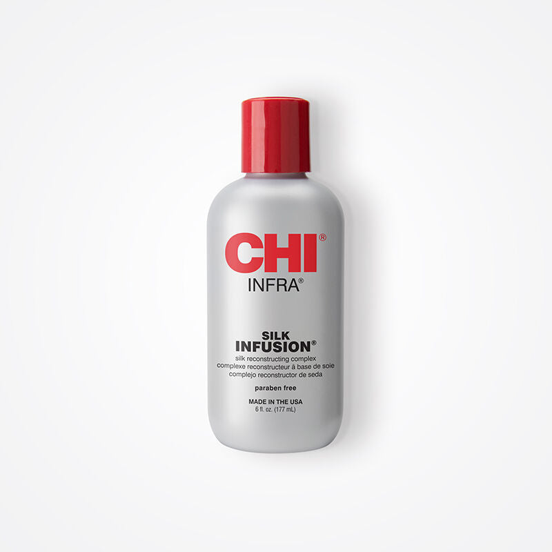 CHI Infra Silk Infusion Leave-in Hair Serum Oil Anti Frizz - 6 Ounces - 177ml