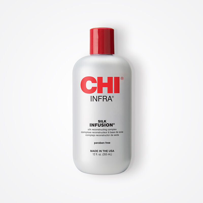 CHI Infra Silk Infusion Leave-in Hair Serum Oil Anti Frizz - 12 Ounces - 355ml