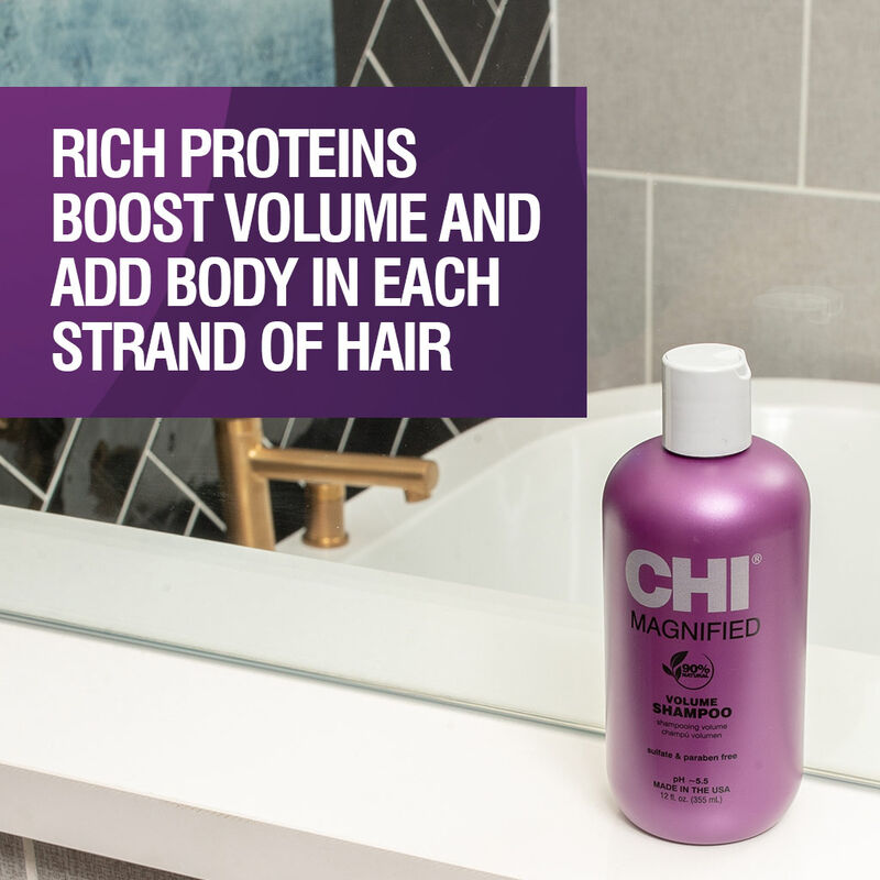 CHI Magnified Volume Shampoo Boost Hair Volume - 12 Ounces - 355ml