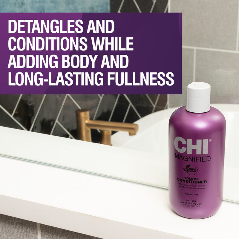 CHI Magnified Hair Volume Shampoo & Conditioner Combo - 12 Ounces - 355ml