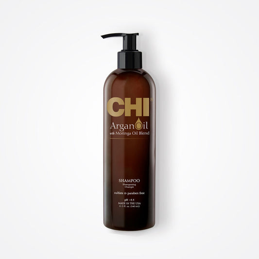 CHI Argan Oil Shampoo With Moringa Oil Blend - 11.5 Ounces - 340ml