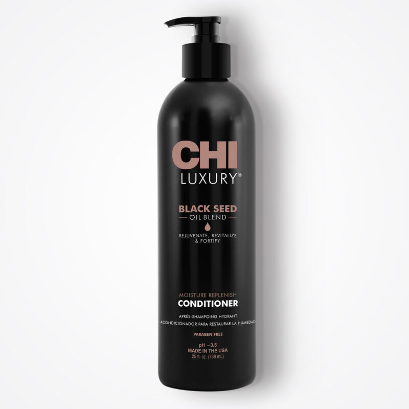 Chi Luxury Black Seed Oil Blend Moisture Replenish Shampoo & Conditioner - 739ml