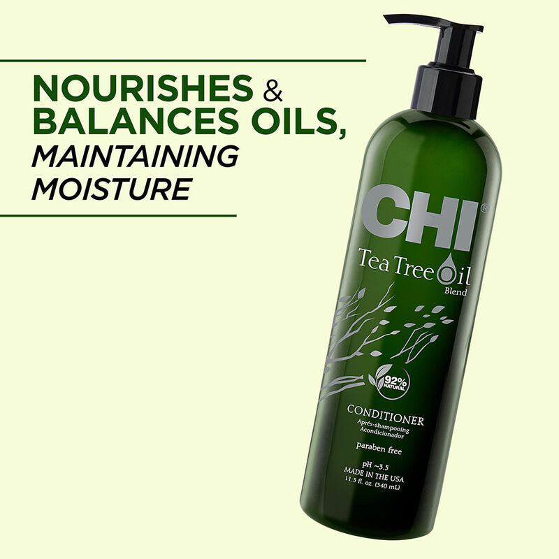 Chi Tea Tree Oil Blend Hair Conditioner - 11.5 Ounces - 340ml