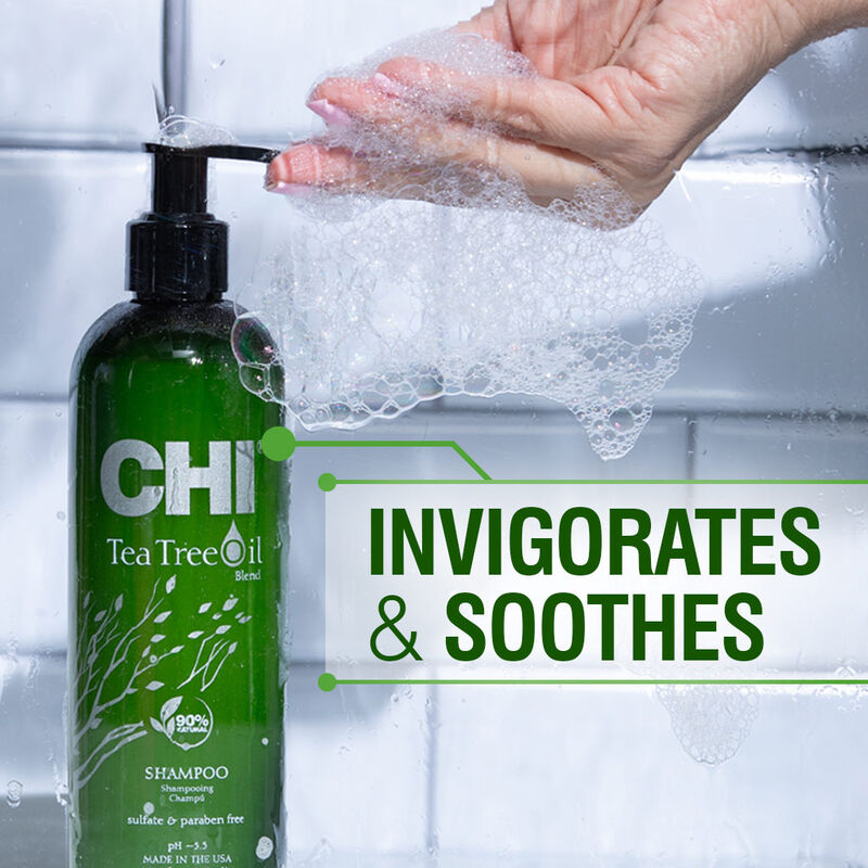 chi Tea Tree Oil Blend Hair Shampoo & Conditioner - 340ml
