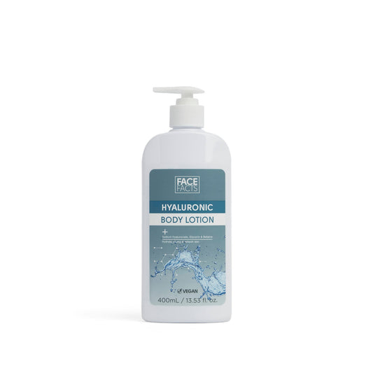 Face Facts Hyaluronic Body Lotion | Moisturise + Plump | 400ml