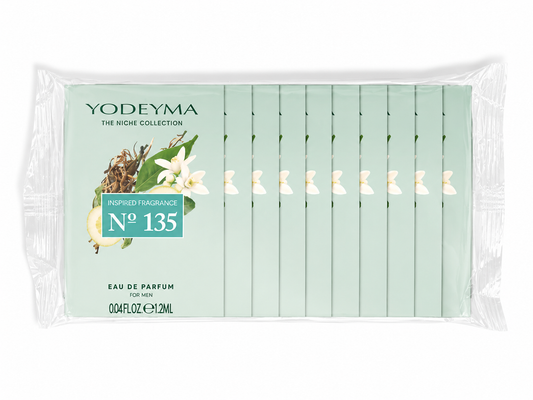 Yodeyma Eau De Men Niche Parfum Perfume Scent Frangrance Spray Nº135 - 1.2ml