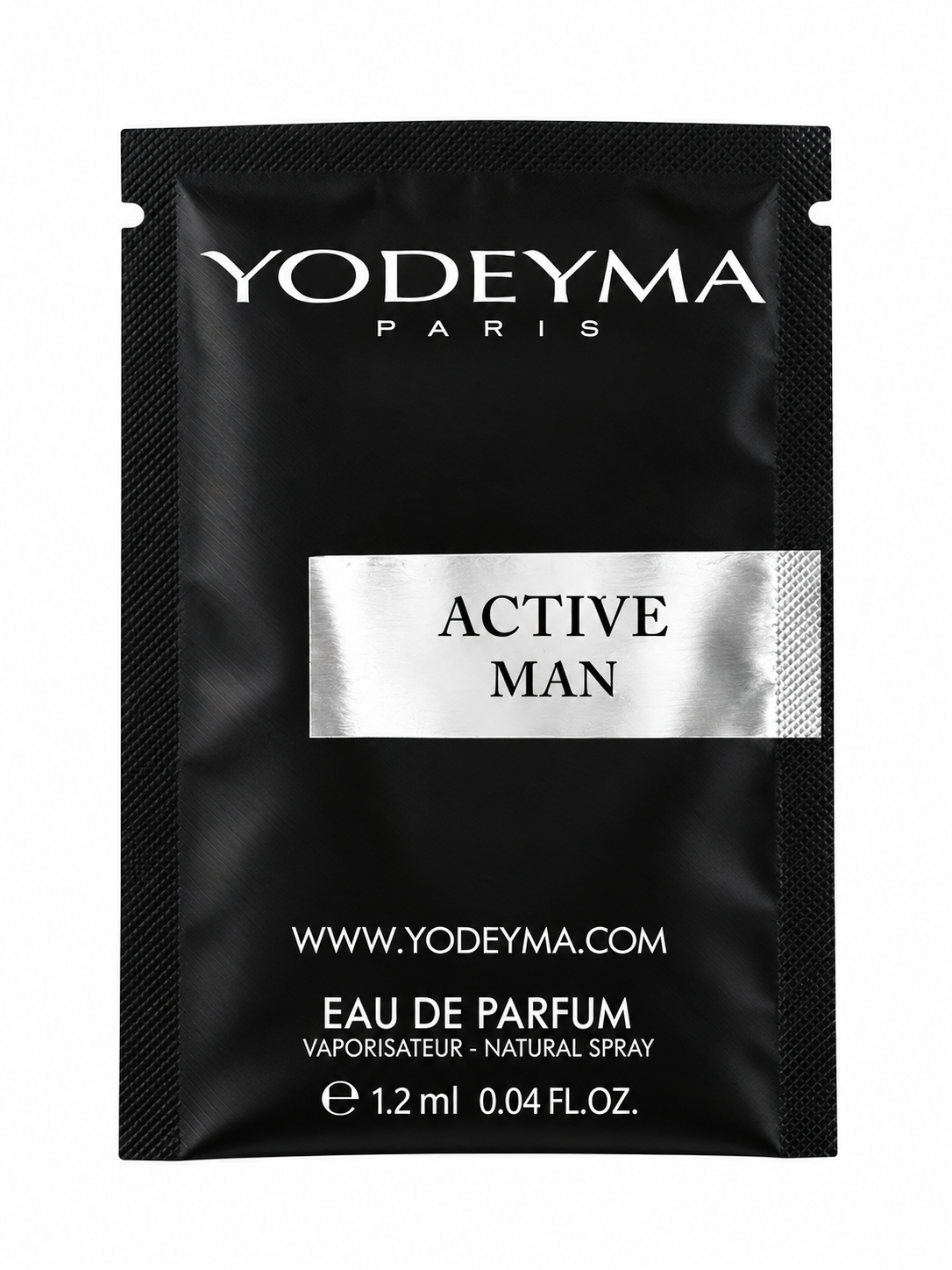 Yodeyma Eau De Men Frangrances Niche Parfum Perfume - ACTIVE MAN - Pouch - 1.2ml