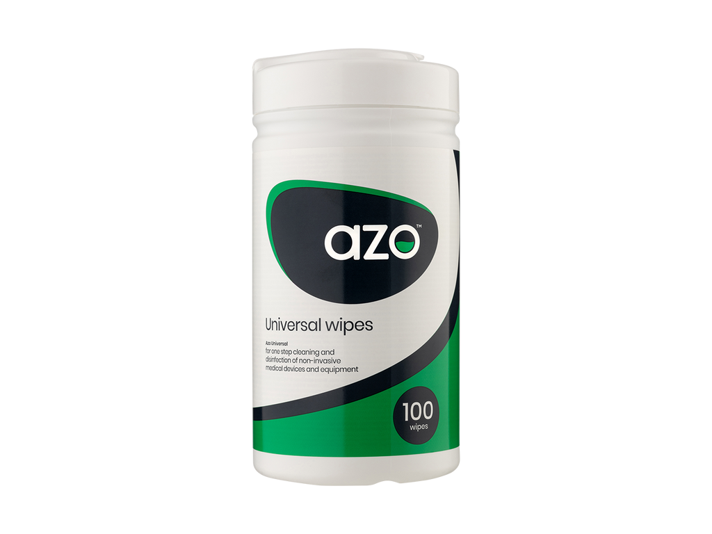 Azo Universal Wipes Alcohol Free Surface Cleaning Disinfection 200 Wipe Canister