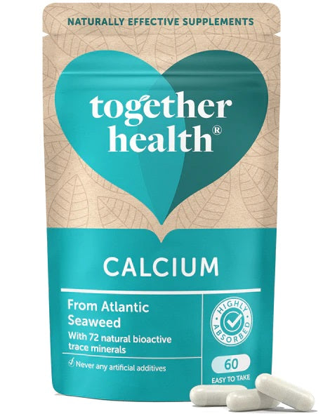 Together Health Calcium Seaweed Based Calcium 72 Trace Mineral Vegan 60 Caps