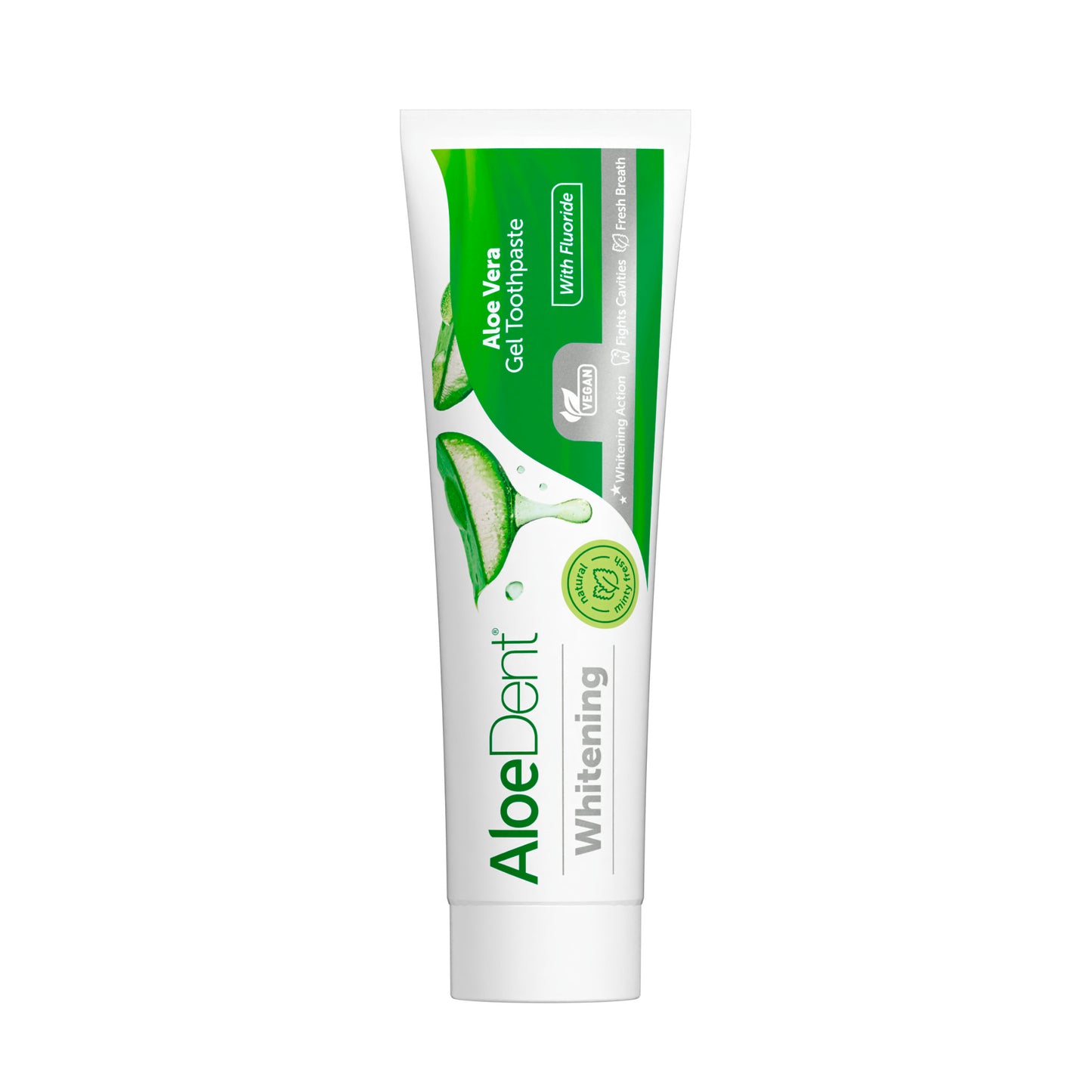 Aloe Dent Aloedent Aloe Vera With Fluoride Whitening Gel Toothpaste - 100 ml