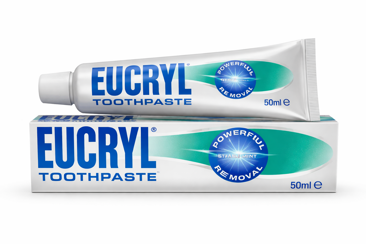 Eucryl Freshmint Toothpaste Smokers Powerful Stain Remover - 50ml X 3