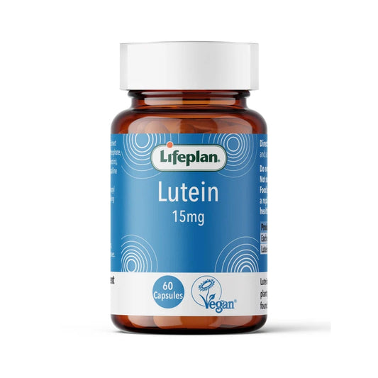 Lifeplan Lutein 15mg Supplement Vegan - 60 Capsules X 2