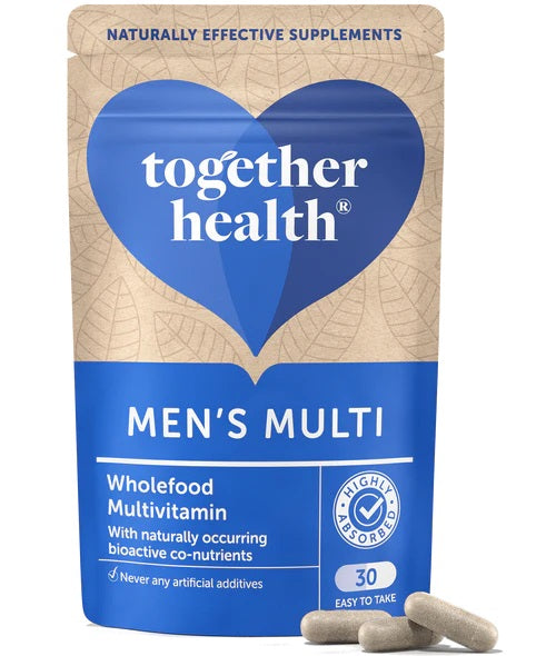 Together Health Men's Multi Wholefood Multivitamin Natural - 30 Capsules