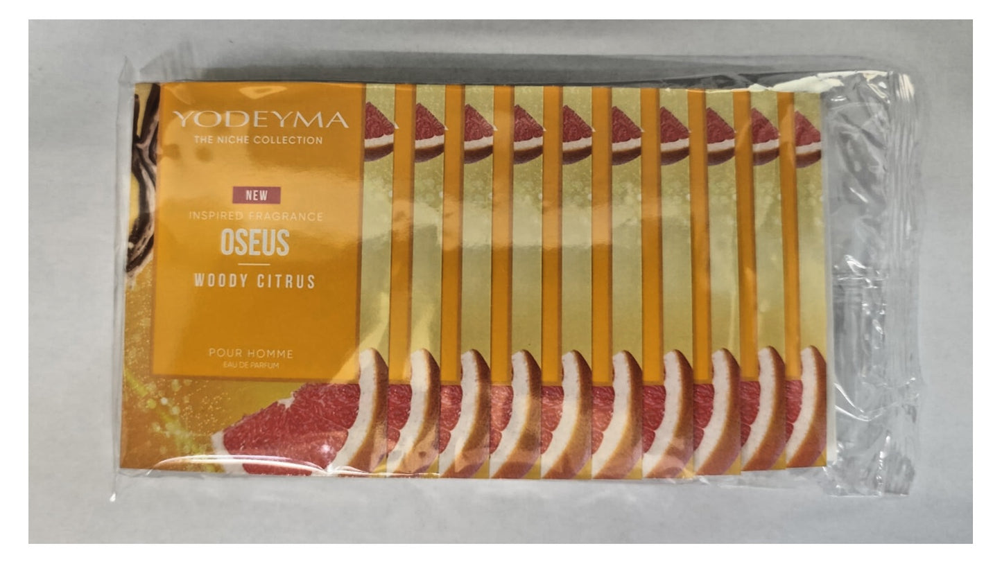 Yodeyma Eau De Men Frangrances Niche Parfum Perfume - OSEUS WOODY CITRUS - 1.2ml