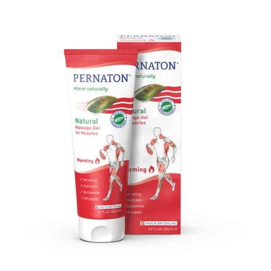 Pernaton Natural Massage Gel For Muscles Forte Warming Gel - 125ml X 3