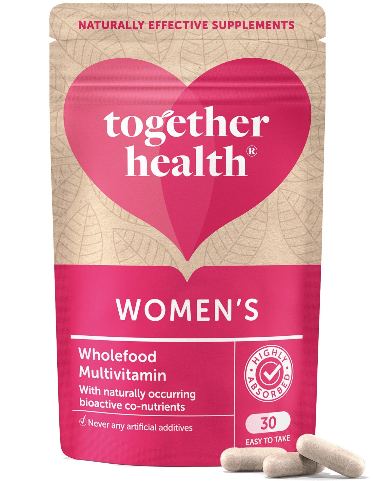 Together Health Women's Wholefood Multivitamin & Mineral Vegan - 30 Capsules