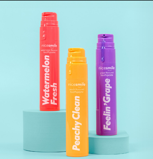 XOC XPEL Nice Smile Nicesmile Toothpaste Watermelon , Feelin' Grape & Peachy 60g