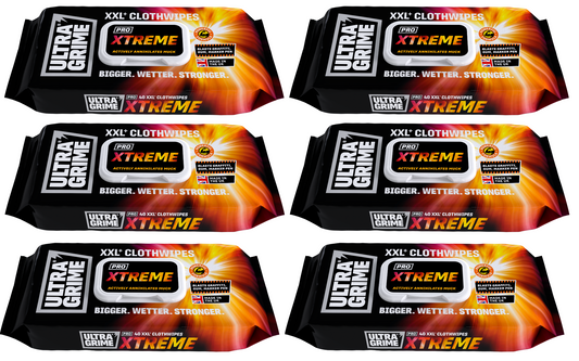 UltraGrime Pro Xtreme Removes Graffiti Permanent Marker Gum Adhesive 40 Wipes X6